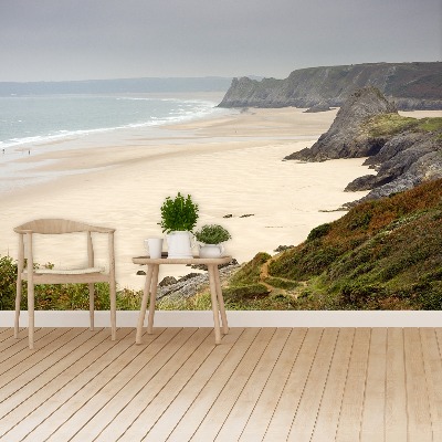 Fotobehang Wales cliffs