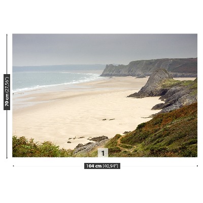 Fotobehang Wales cliffs