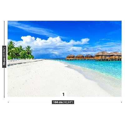 Zelfklevend fotobehang Maldives eilanden