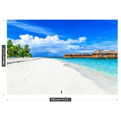 Zelfklevend fotobehang Maldives eilanden