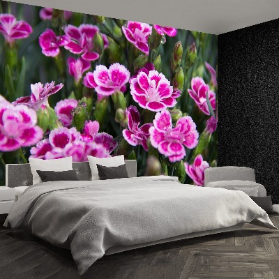Zelfklevend fotobehang Roze bloemen