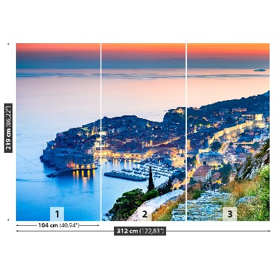 Zelfklevend fotobehang Dubrovnik, kroatië