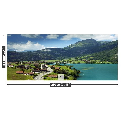 Zelfklevend fotobehang Lungern, zwitserland