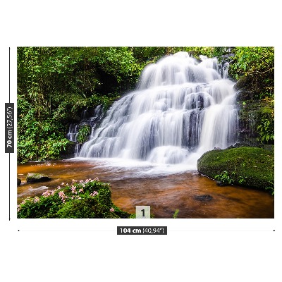 Zelfklevend fotobehang Thailand waterval