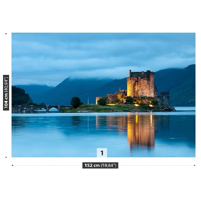 Zelfklevend fotobehang Kasteel, schotland