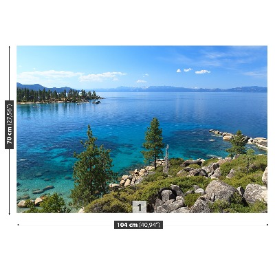 Zelfklevend fotobehang Lake tahoe