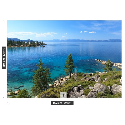 Zelfklevend fotobehang Lake tahoe