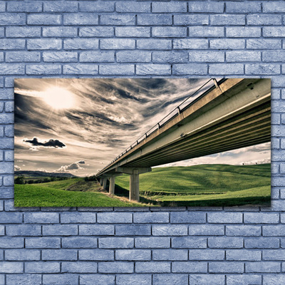 Foto op plexiglas Valley wegbrug