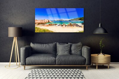 Foto op plexiglas Strand zee landschap