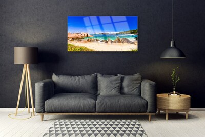 Foto op plexiglas Strand zee landschap