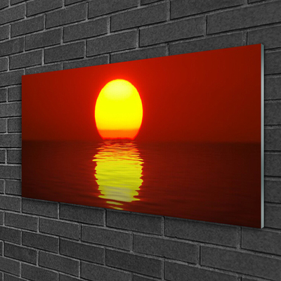 Foto op plexiglas Landschap van de zonsondergang