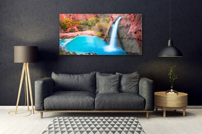 Foto op plexiglas Waterval mountain nature