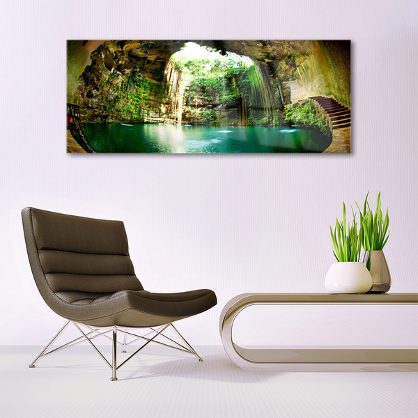 Foto op plexiglas Waterval landschap water