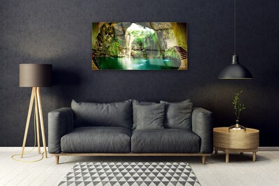 Foto op plexiglas Waterval landschap water