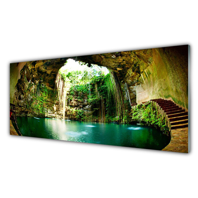 Foto op plexiglas Waterval landschap water