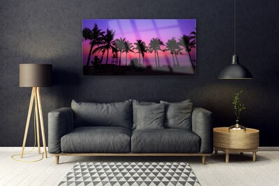 Foto op plexiglas Palm bomen landschap