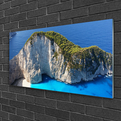 Foto op plexiglas Rocks zee landschap