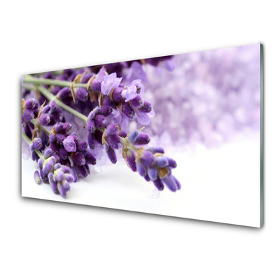 Foto op plexiglas Flowers on the wall