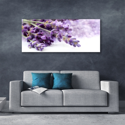 Foto op plexiglas Flowers on the wall