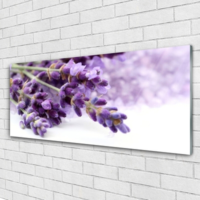 Foto op plexiglas Flowers on the wall