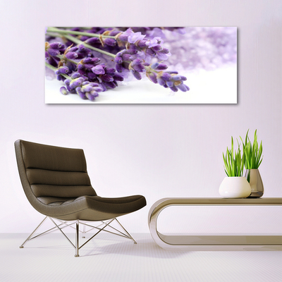 Foto op plexiglas Flowers on the wall