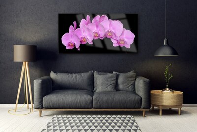 Foto op plexiglas Flowers on the wall