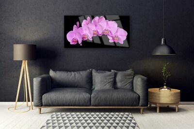 Foto op plexiglas Flowers on the wall