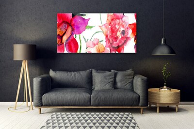 Foto op plexiglas Art bloemen