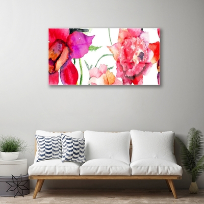 Foto op plexiglas Art bloemen