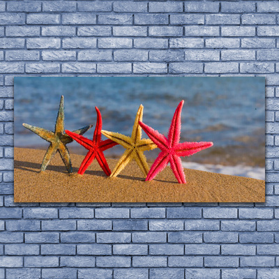 Foto op plexiglas Starfish beach art