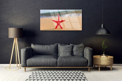 Foto op plexiglas Starfish beach art
