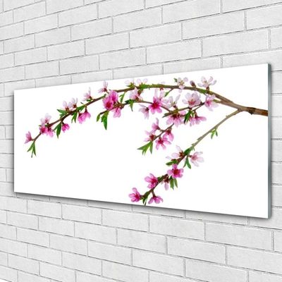 Foto op plexiglas Branch flower natuur plant