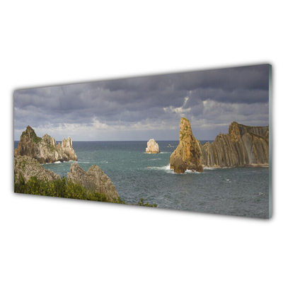 Plexiglas foto Sea rock landscape