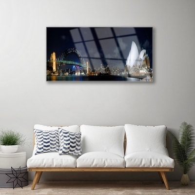 Plexiglas foto Sydney bridge architectuur