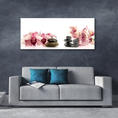 Plexiglas foto Flower stones art