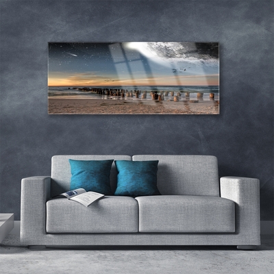 Plexiglas foto Ocean beach landscape