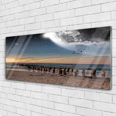 Plexiglas foto Ocean beach landscape