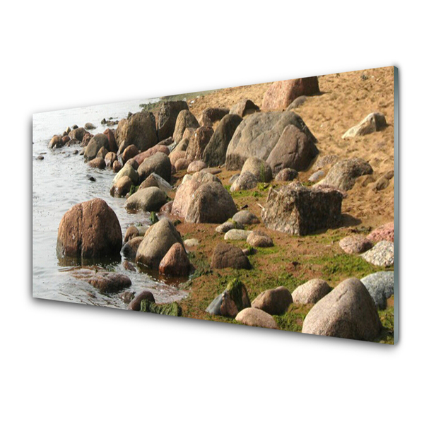 Plexiglas foto Sea coast landschap