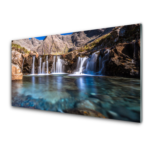 Plexiglas foto Waterval natuur