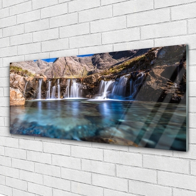 Plexiglas foto Waterval natuur