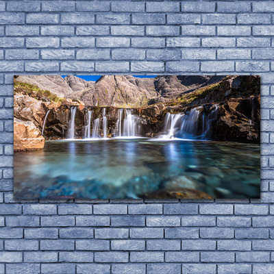 Plexiglas foto Waterval natuur