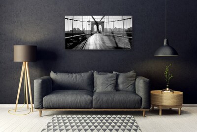 Plexiglas foto Architectuur van de brug