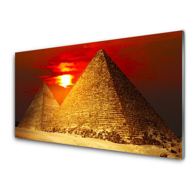 Plexiglas foto Piramides architectuur