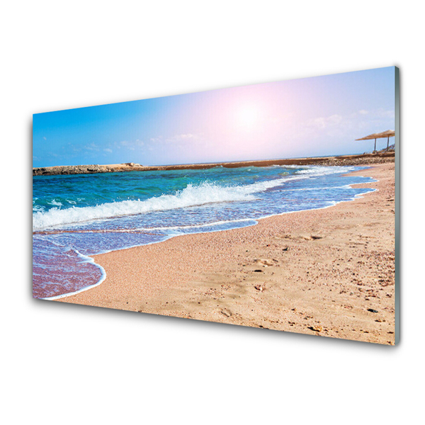 Plexiglas foto Ocean beach landscape