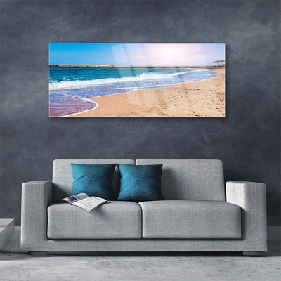 Plexiglas foto Ocean beach landscape