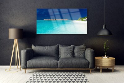 Plexiglas foto Sea beach landscape