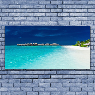 Plexiglas foto Sea beach landscape