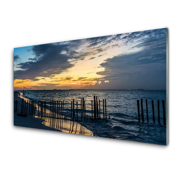 Plexiglas foto Sea beach landscape