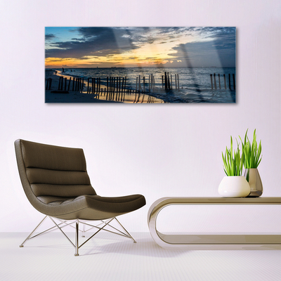 Plexiglas foto Sea beach landscape