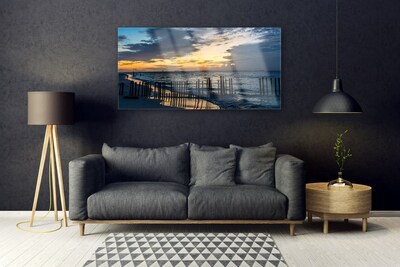 Plexiglas foto Sea beach landscape